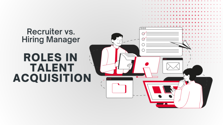 what is the difference between recruiter and hiring manager