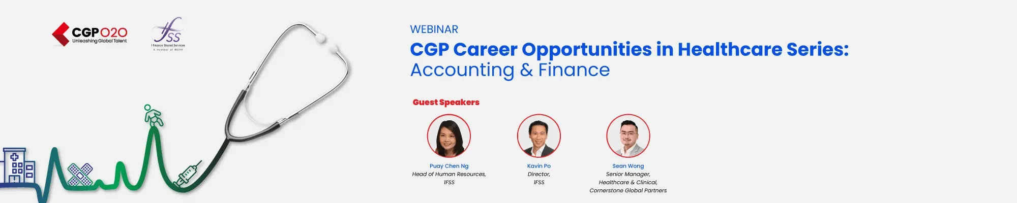 CGP Career Opportunities in Healthcare Series: Accounting & Finance - Webinar