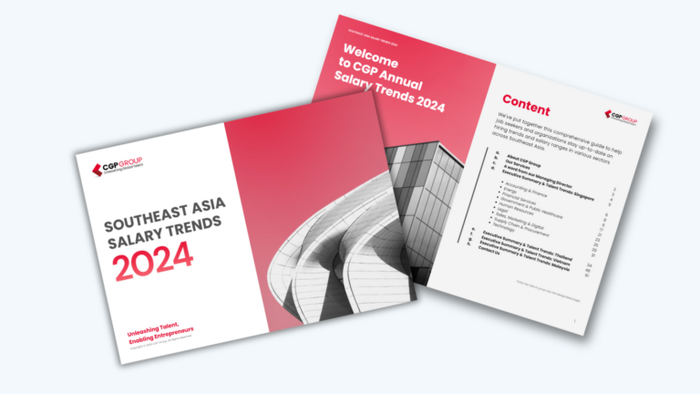 2024 Southeast Asia Salary Trends Report| Download Now - CGP Singapore